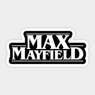 Max Stranger Mayfield Things Sticker